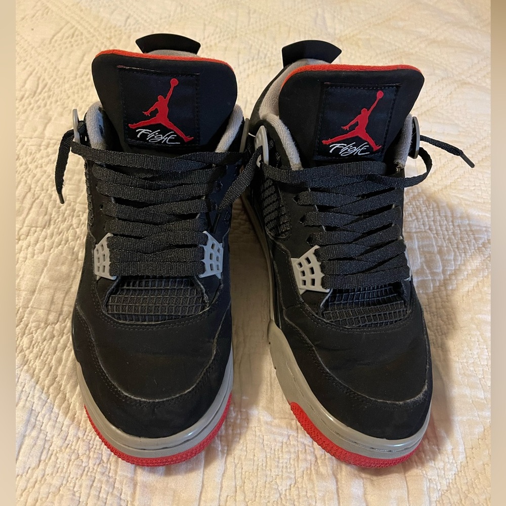 Jordan’s 4 Black and Red